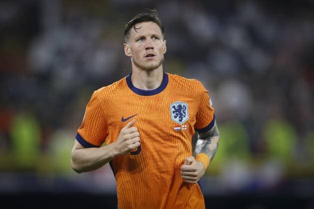 DORTMUND, 10-07-2024, BVB Stadium , European Football Championship Euro2024, Semi finals match no.50 between Netherlands and England. Netherlands player Wout Weghorst Netherlands - England (Euro2024)  x25729891x Copyright: