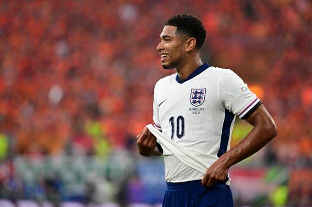 Jude Bellingham 10 England , Netherlands vs England, Football, UEFA Euro 2024, Semi-final, 10 07 2024 Dortmund North Rhine-Westphalia Germany Copyright: xkolbert-press MarcxNiemeyerx