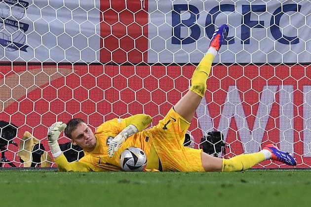 Soccer UEFA EURO 2024 semi-final Netherlands England on 10 07 2024 at BVB Stadion Dortmund in Dortmund Bart Verbruggen Netherlands xRx