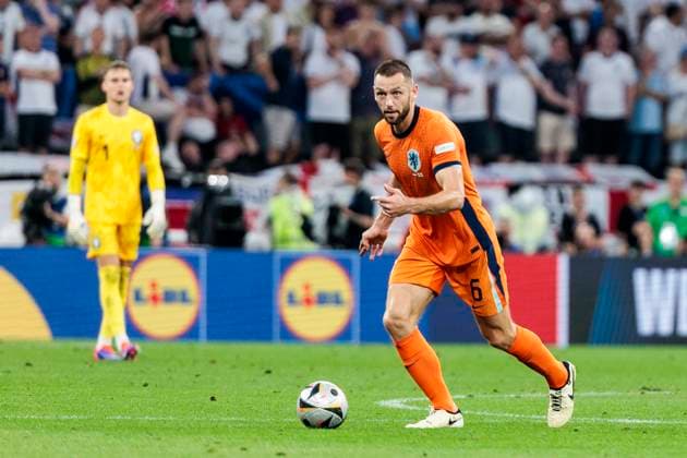 UEFA EURO 2024 Netherlands England 10 07 2024 Stefan De Vrij Netherlands, 6 UEFA EURO 2024 Netherlands England BVB Stadion Dortmund, Dortmund on 10 07 2024 Copyright: xBEAUTIFULxSPORTS Wunderlx