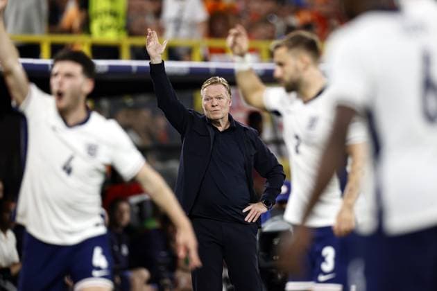 Dortmund - Holland coach Ronald Koeman during the UEFA EURO, EM, Europameisterschaft,Fussball 2024 Semi-final match between the Netherlands and England at the BVB Stadium Dortmund on July 10, 2024 in Dortmund, Germany. ANP MAURICE VAN STEEN UEFA EURO 2024 2024 xVIxANPxSportx xxANPxIVx 503207267 originalFilename: 503207267.jpg