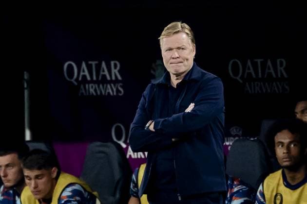 DORTMUND - Holland coach Ronald Koeman during the UEFA EURO, EM, Europameisterschaft,Fussball 2024 Semi-final match between the Netherlands and England at the BVB Stadium Dortmund on July 10, 2024 in Dortmund, Germany. ANP KOEN VAN WEEL netherlands out - belgium out Dortmund xVIxxIVx 503206814 originalFilename: 0709109143st.jpg