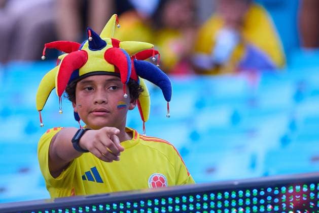 RECORD DATE NOT STATED Copa America USA 2024 Colombia vs Uruguay - Semifinal Fans o Aficion during the CONMEBOL Copa America 2024 Semi-final match between Colombia and Uruguay, at Bank of America Stadium, on July 10, 2024 in Charlotte, North Carolina, United States. CHARLOTTE NORTH CAROLINA UNITED STATES  Copyright: xJONATHANxDUENASx 20240710173655_CA_SF_2024_COL_URU_FANS1