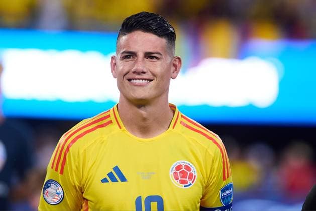 RECORD DATE NOT STATED Copa America USA 2024 Colombia vs Uruguay - Semifinal James Rodriguez of Colombia during the CONMEBOL Copa America 2024 Semi-final match between Colombia and Uruguay, at Bank of America Stadium, on July 10, 2024 in Charlotte, North Carolina, United States. CHARLOTTE NORTH CAROLINA UNITED STATES  Copyright: xJONATHANxDUENASx 20240710190428_CA_SF_2024_COL_URU_RODRIGUEZ51
