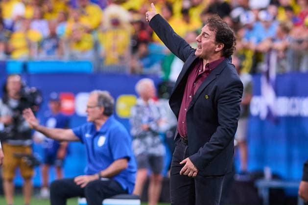 RECORD DATE NOT STATED Copa America USA 2024 Colombia vs Uruguay - Semifinal Nestor Lorenzo head coach of Colombia during the CONMEBOL Copa America 2024 Semi-final match between Colombia and Uruguay, at Bank of America Stadium, on July 10, 2024 in Charlotte, North Carolina, United States. CHARLOTTE NORTH CAROLINA UNITED STATES  Copyright: xJONATHANxDUENASx 20240710191829_CA_SF_2024_COL_URU_LORENZO75