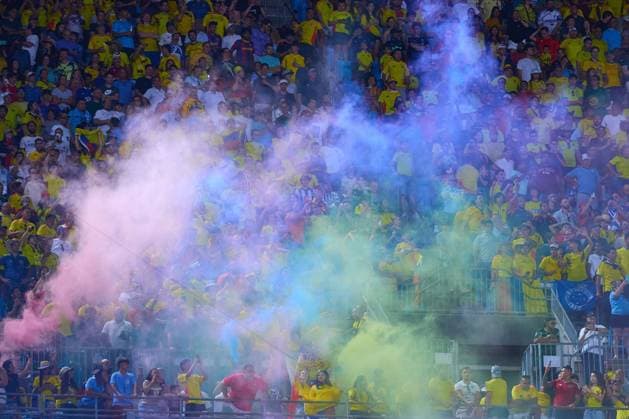 RECORD DATE NOT STATED Copa America USA 2024 Uruguay vs Colombia - Semifinal Fans o Aficion during the CONMEBOL Copa America 2024 Semi-final match between Uruguay and Colombia, at Bank of America Stadium, on July 10, 2024 in Charlotte, North Carolina, United States. CHARLOTTE NORTH CAROLINA UNITED STATES  Copyright: xJONATHANxDUENASx 20240710203117_CA_SF_2024_URU_COL_FANS171