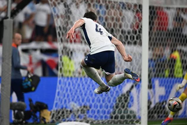 Declan Rice (England) during the UEFA EURO, EM, Europameisterschaft,Fussball Germany 2024 match between Netherlands 1-2 England at BVB Stadion Dortmund on July 10, 2024 in Dortmund, Germany. Noxthirdxpartyxsales  (259254990)