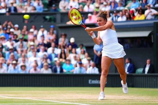 Jasmine Paolini during her semi final match Wimbledon Tennis Championships, Day 11, The All England Lawn Tennis and Croquet Club, London, UK - 11 Jul 2024  Copyright: xJavierxGarcia Shutterstockx 14580280b