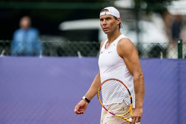 240711 Rafael Nadal of Spain during a training session ahead of Nordea Open Tennis tournament on July 11, 2024 in Bastad Photo Niclas Jönsson BILDBYRAN COP 273 NO0277 tennis atp250 nordea open bastad training bbeng  Copyright: NICLASxJÖNSSON BB240711NO066