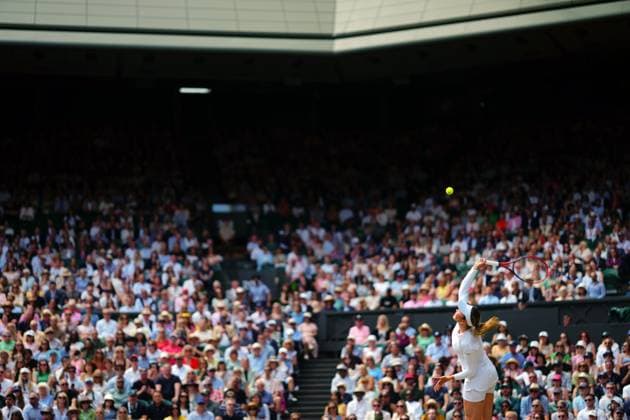 Donna Vekic during her semi final match Wimbledon Tennis Championships, Day 11, The All England Lawn Tennis and Croquet Club, London, UK - 11 Jul 2024  Copyright: xJavierxGarcia Shutterstockx 14580280q