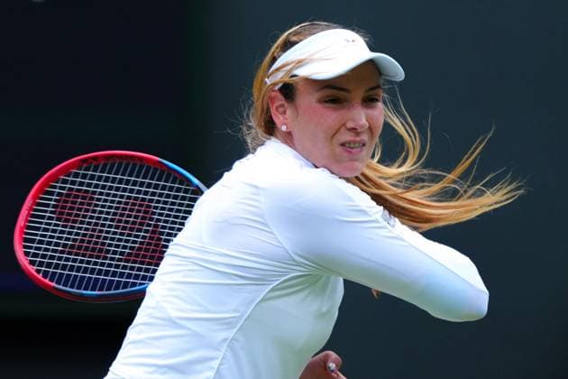 Donna Vekic during her semi final match Wimbledon Tennis Championships, Day 11, The All England Lawn Tennis and Croquet Club, London, UK - 11 Jul 2024  Copyright: xJavierxGarcia Shutterstockx 14580280am