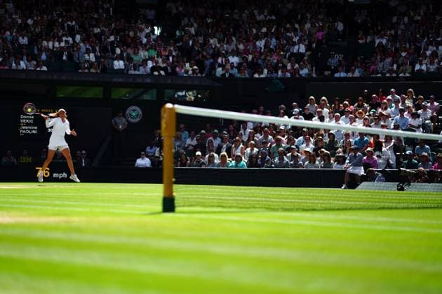 Donna Vekic during her semi final match Wimbledon Tennis Championships, Day 11, The All England Lawn Tennis and Croquet Club, London, UK - 11 Jul 2024  Copyright: xJavierxGarcia Shutterstockx 14580280bb