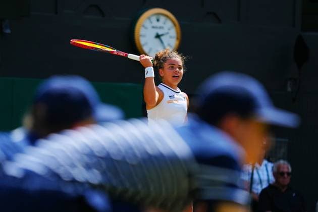 Jasmine Paolini during her semi final match Wimbledon Tennis Championships, Day 11, The All England Lawn Tennis and Croquet Club, London, UK - 11 Jul 2024  Copyright: xJavierxGarcia Shutterstockx 14580280bj