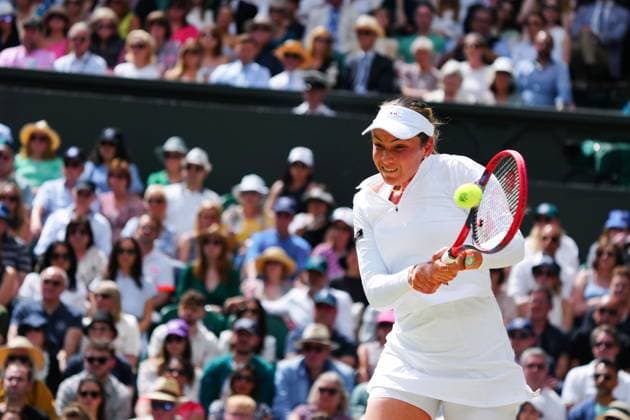 Donna Vekic during her semi final match Wimbledon Tennis Championships, Day 11, The All England Lawn Tennis and Croquet Club, London, UK - 11 Jul 2024  Copyright: xJavierxGarcia Shutterstockx 14580280bh