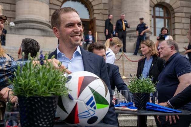 Tunierdirektor der UEFA EURO 2024 Philipp Lahm bei der Ehrung der Freiwilligen Helfer der EM den Volunteers