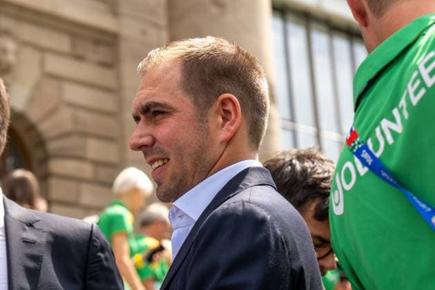 Tunierdirektor der UEFA EURO 2024 Philipp Lahm bei der Ehrung der Freiwilligen Helfer der EM den Volunteers