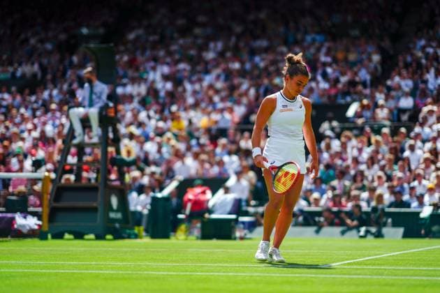 Jasmine Paolini during her semi final match Wimbledon Tennis Championships, Day 11, The All England Lawn Tennis and Croquet Club, London, UK - 11 Jul 2024  Copyright: xJavierxGarcia Shutterstockx 14580280ch