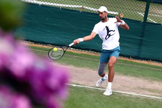 Tennis, Wimbledon, Training