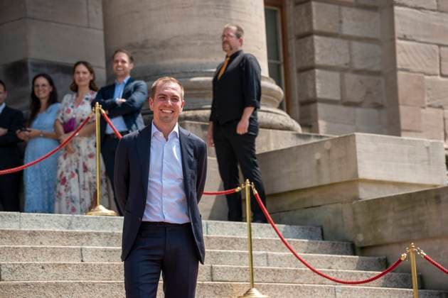 Philipp Lahm Fußballspieler und Botschafter der EM2024 bei der Ehrung der Ehrenamtlichen Helfer der UEFA Euro 2024 Europameisterschaft in Deutschland in München im unteren Hofgarten.