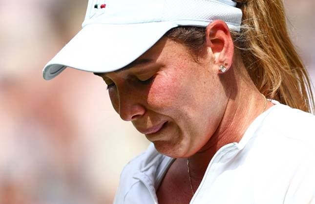 Sport Bilder des Tages Donna Vekic dejected during her semi final match Wimbledon Tennis Championships, Day 11, The All England Lawn Tennis and Croquet Club, London, UK - 11 Jul 2024  Copyright: xJamesxMarsh Shutterstockx 14580282da