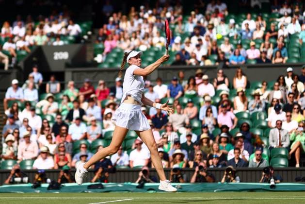 Elena Rybakina during her semi final match Wimbledon Tennis Championships, Day 11, The All England Lawn Tennis and Croquet Club, London, UK - 11 Jul 2024  Copyright: xJamesxMarsh Shutterstockx 14580282fb