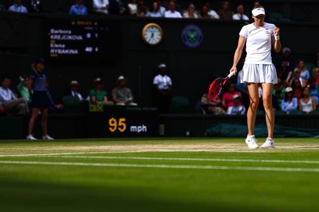 Elena Rybakina during her semi final match Wimbledon Tennis Championships, Day 11, The All England Lawn Tennis and Croquet Club, London, UK - 11 Jul 2024  Copyright: xJamesxMarsh Shutterstockx 14580282fc