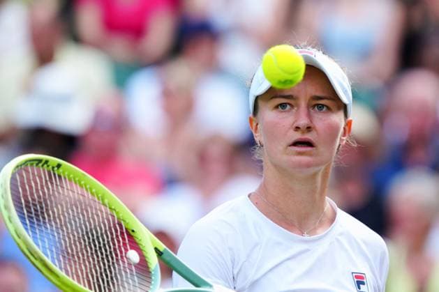 Barbora Krejcikova during her semi final match Wimbledon Tennis Championships, Day 11, The All England Lawn Tennis and Croquet Club, London, UK - 11 Jul 2024  Copyright: xJavierxGarcia Shutterstockx 14580280gy