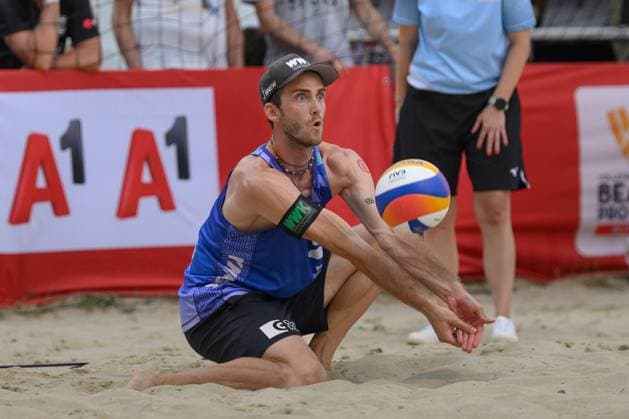 Beach Pro Tour Elite 16 Vienna, 11 07 2024, Vienna Clemens Wickler GER Beach Pro Tour Elite 16 Vienna, Vienna on 11 07 2024 Copyright: xBEAUTIFULxSPORTS PeterxWeberx