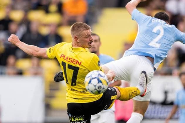 240711 Per Frick of Elfsborg during the UEFA Europa League qualification match between Elfsborg and Pafos on July 11, 2024 in Boras Photo Jörgen Jarnberger BILDBYRAN COP 112 JJ0379 fotboll football soccer fotball uefa europa league kval qualifying round qualification elfsborg pafos bbeng  Copyright: JÖRGENxJARNBERGER BB240711JJ063