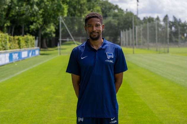 Physiotherapist Frederick Syna Hertha BSC 2 Bundesliga, portrait appointment 2024 2025, 11 07 2024, Copyright: xMatthiasxKochx