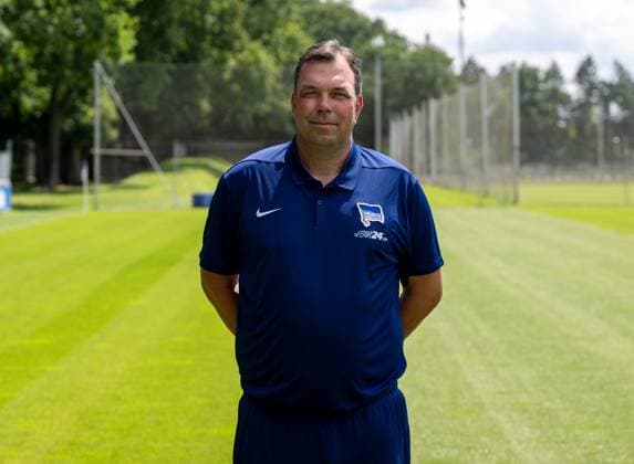 Goalkeeper coach Andreas Menger Hertha BSC 2 Bundesliga, portrait date 2024 2025, 11 07 2024, Copyright: xMatthiasxKochx