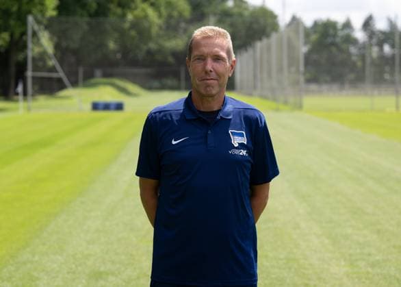 Physiotherapist Jürgen Lange Hertha BSC 2 Bundesliga, portrait appointment 2024 2025, 11 07 2024, Copyright: xMatthiasxKochx