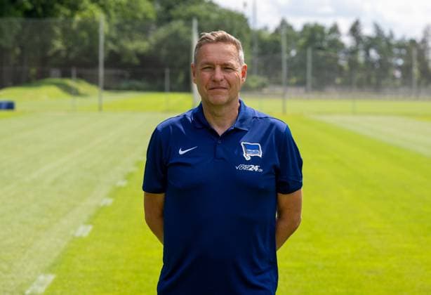Dirk Kunert Übergangs Trainer U19, U23, Profis Hertha BSC 2 Bundesliga, Porträttermin 2024 2025, 11 07 2024, Copyright: xMatthiasxKochx