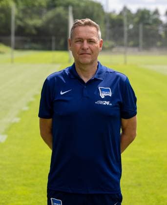 Dirk Kunert Übergangs Trainer U19, U23, Profis Hertha BSC 2 Bundesliga, Porträttermin 2024 2025, 11 07 2024, Copyright: xMatthiasxKochx