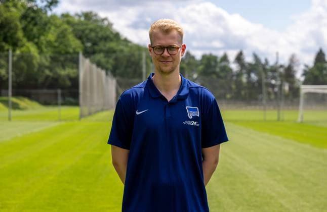 Team doctor Moritz Schleicher Hertha BSC 2 Bundesliga, portrait appointment 2024 2025, 11 07 2024, Copyright: xMatthiasxKochx