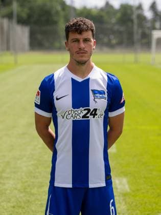 Diego Demme Hertha BSC 2 Bundesliga, portrait date 2024 2025, 11 07 2024, Copyright: xMatthiasxKochx