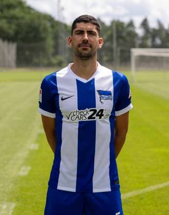 Andreas Bouchalakis Hertha BSC 2 Bundesliga, portrait date 2024 2025, 11 07 2024, Copyright: xMatthiasxKochx