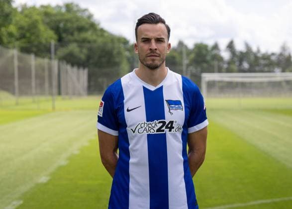Haris Tabakovic Hertha BSC 2 Bundesliga, portrait date 2024 2025, 11 07 2024, Copyright: xMatthiasxKochx