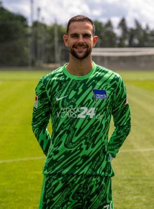 Goalkeeper Marius Gersbeck Hertha BSC 2 Bundesliga, portrait date 2024 2025, 11 07 2024, Copyright: xMatthiasxKochx