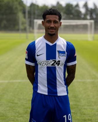 Jeremy Dudziak Hertha BSC 2 Bundesliga, portrait date 2024 2025, 11 07 2024, Copyright: xMatthiasxKochx