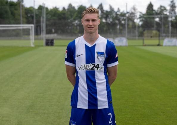 Julian Eitschberger Hertha BSC 2 Bundesliga, portrait date 2024 2025, 11 07 2024, Copyright: xMatthiasxKochx