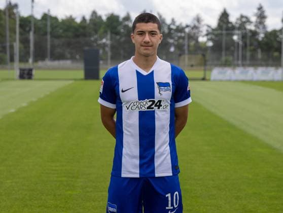 Ibrahim Maza Hertha BSC 2 Bundesliga, portrait date 2024 2025, 11 07 2024, Copyright: xMatthiasxKochx