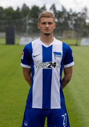 Michael Cuisance Hertha BSC 2 Bundesliga, portrait date 2024 2025, 11 07 2024, Copyright: xMatthiasxKochx