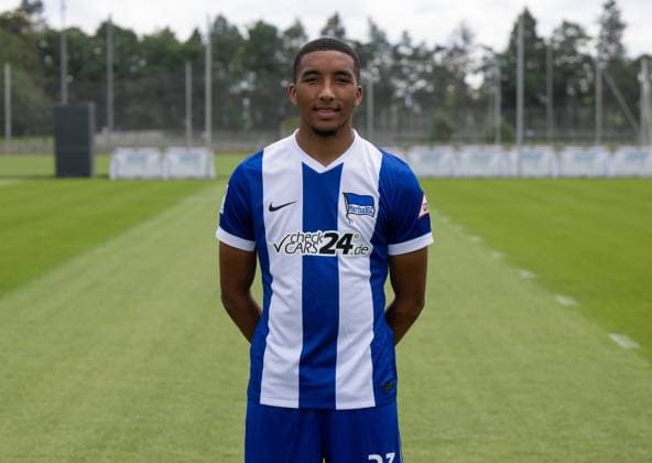 Bradley Ibrahim, Hertha BSC 2 Bundesliga, portrait appointment 2024 2025, 11 07 2024, Copyright: xMatthiasxKochx