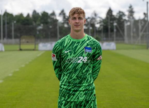 Goalkeeper Tim Goller, Hertha BSC 2 Bundesliga, portrait date 2024 2025, 11 07 2024, Copyright: xMatthiasxKochx