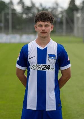 Julius Gottschalk Hertha BSC 2 Bundesliga, portrait date 2024 2025, 11 07 2024, Copyright: xMatthiasxKochx