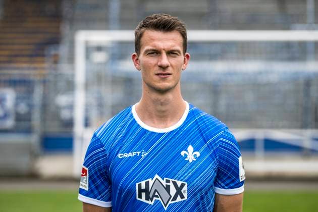 11 07 2024, xfux, Football 2 Bundesliga, SV Darmstadt 98 photo appointment season 2024 25 portrait appointment 2024 2025, emspor, v l Christoph Zimmermann SV Darmstadt 1898 e V 2 BL, portrait appointment 2024 2025 Darmstadt