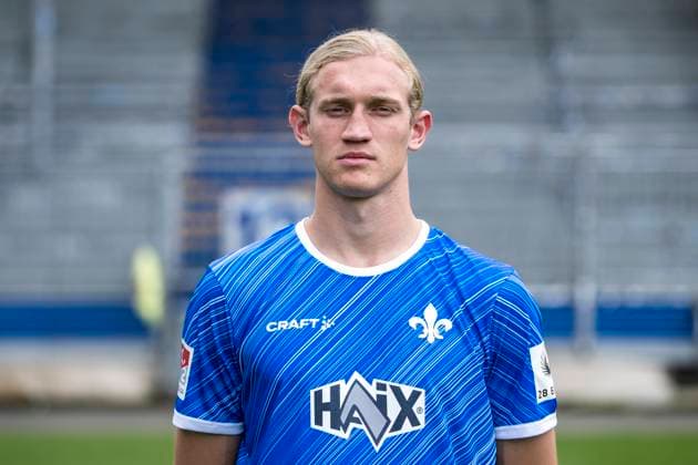 11 07 2024, xfux, Football 2 Bundesliga, SV Darmstadt 98 photo session season 2024 25 portrait session 2024 2025, emspor, v l Christoph Klarer SV Darmstadt 1898 e V 2 BL, portrait session 2024 2025 Darmstadt