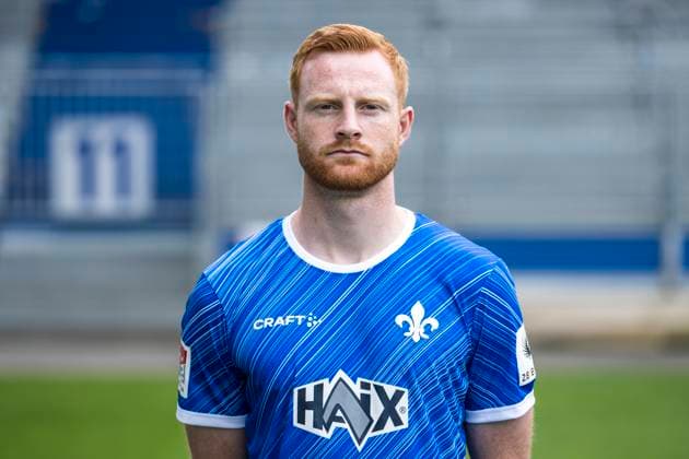 11 07 2024, xfux, Football 2 Bundesliga, SV Darmstadt 98 photo session season 2024 25 portrait session 2024 2025, emspor, v l Paul Will SV Darmstadt 1898 e V 2 BL, portrait session 2024 2025 Darmstadt
