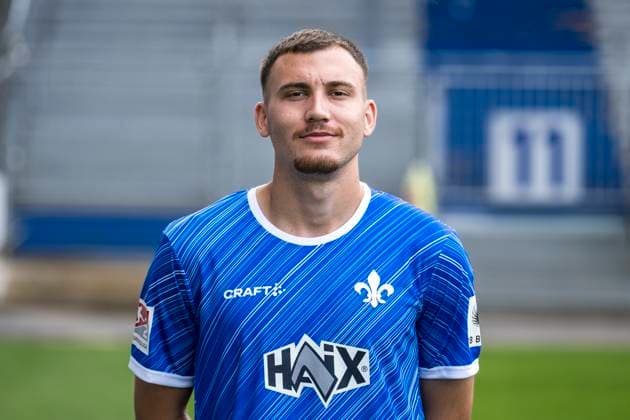 11 07 2024, xfux, Football 2 Bundesliga, SV Darmstadt 98 photo appointment season 2024 25 portrait appointment 2024 2025, emspor, v l Filip Stojilkovic SV Darmstadt 1898 e V 2 BL, portrait appointment 2024 2025 Darmstadt